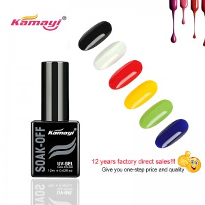 Kamayi Κίνα Κατασκευαστής 72 Χρώματα LED Φυσικό Gel Πολωνικά απολαύστε Gel Χρώμα ιδιωτική ετικέτα UV Nail Gel Πολωνικά