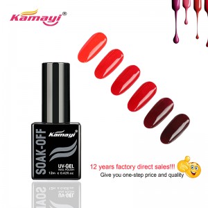 Kamayi 2019 νέα φτηνή επαγγελματική βερνίκι νυχιών απορροφούν αποχρωματιστικά Uv gel nail polish