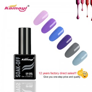 Kamayi Custom Private Label Salon Nail 72 Χρώματα Acrylic Gel Nail Polish απορροφούν την ημι-μόνιμη γέλη Uv Polish για χονδρική πώληση